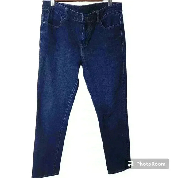 Talbots Denim - P5026  Talbot signature slim ankle 12/31 dark wash